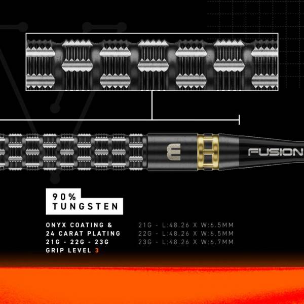 Steel Dartset Gian van Veen TS-PRO 90% Switch Point